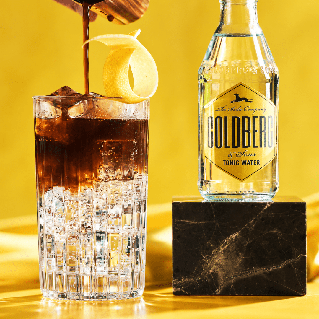 GOLDBERG Tonic Water 0,2 l – Premium Tonic für Gin Tonic - TwentyFourParty