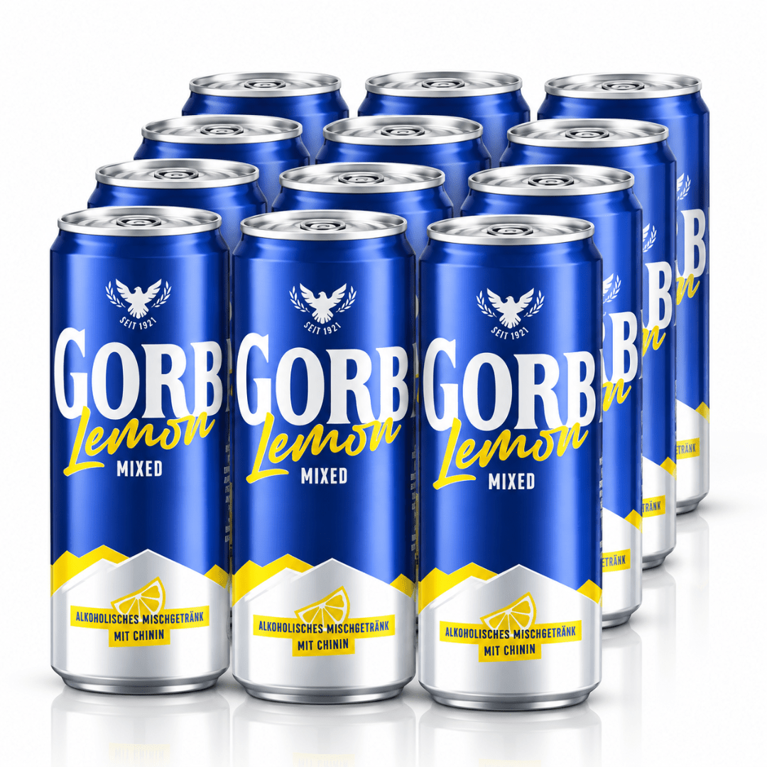 Gorbatschow & Lemon 12 × 330 ml - TwentyFourParty