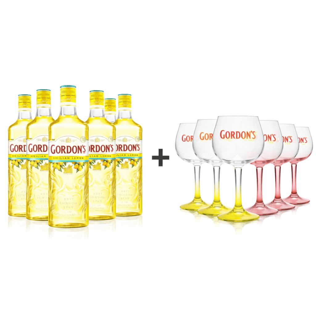 Gordon’s Sicilian Lemon Gin 0,7l - TwentyFourParty