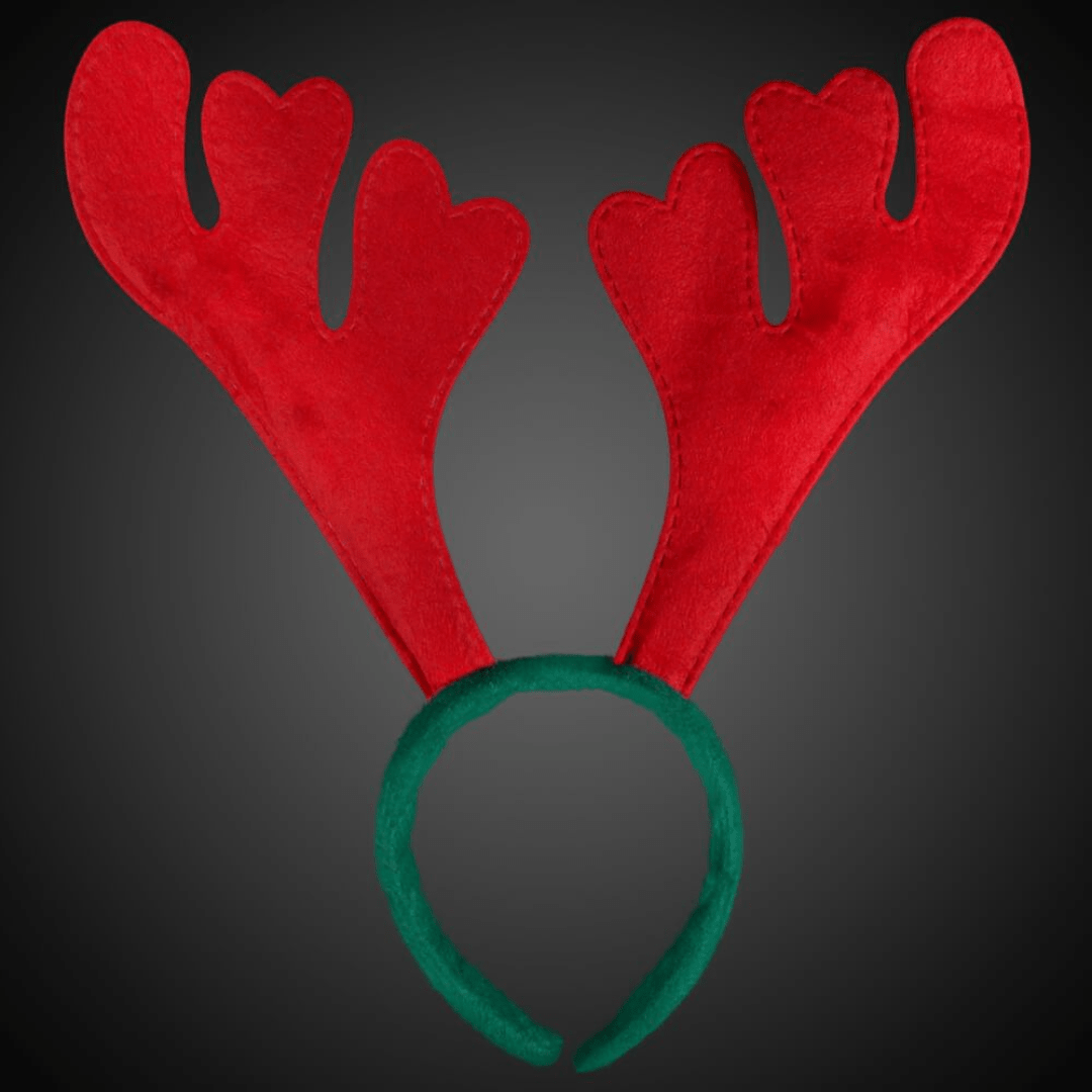 Haarreifen aus Filz mit Rentiergeweih - TwentyFourParty