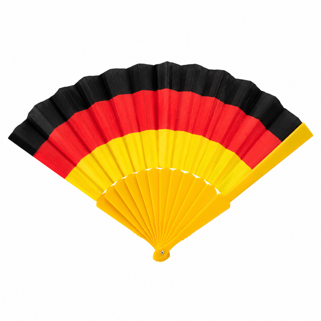 Handfächer mit Deutschlandflagge - TwentyFourParty