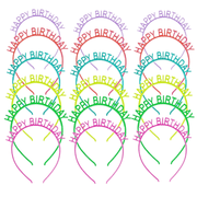 Happy Birthday Haarreif (UV - aktiv) - TwentyFourParty