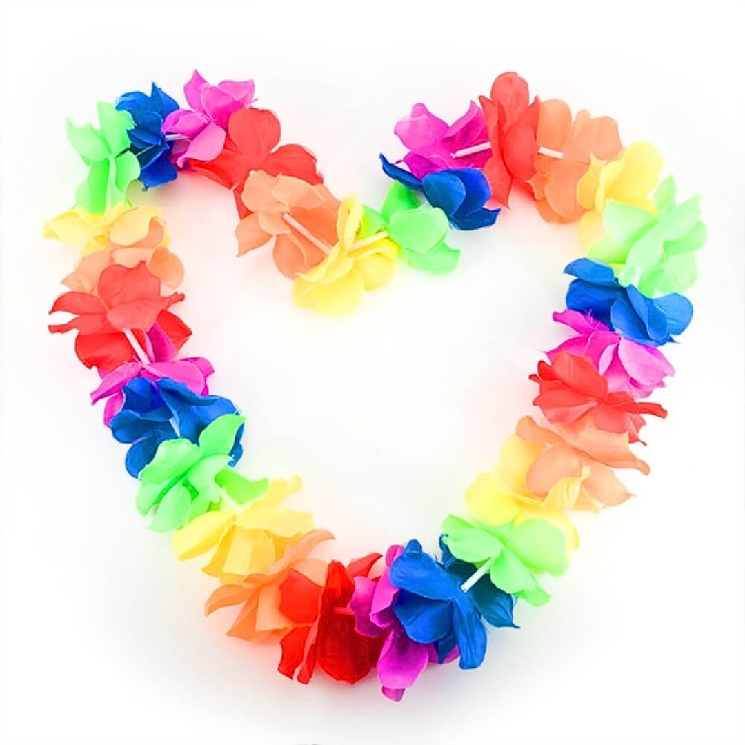 Hawaiikette / Blumenkette 'Kontiki' - TwentyFourParty