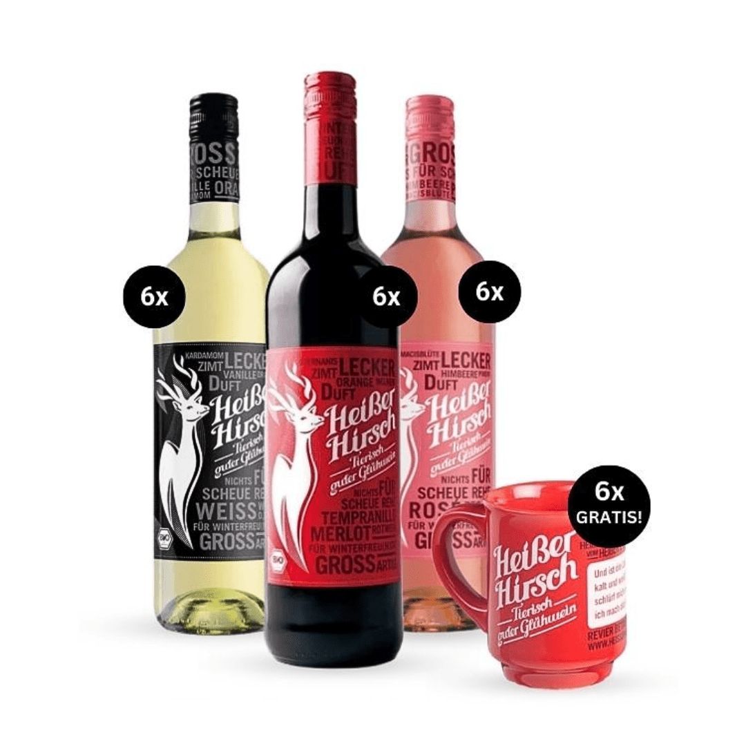 Heißer Hirsch Glühwein - TwentyFourParty