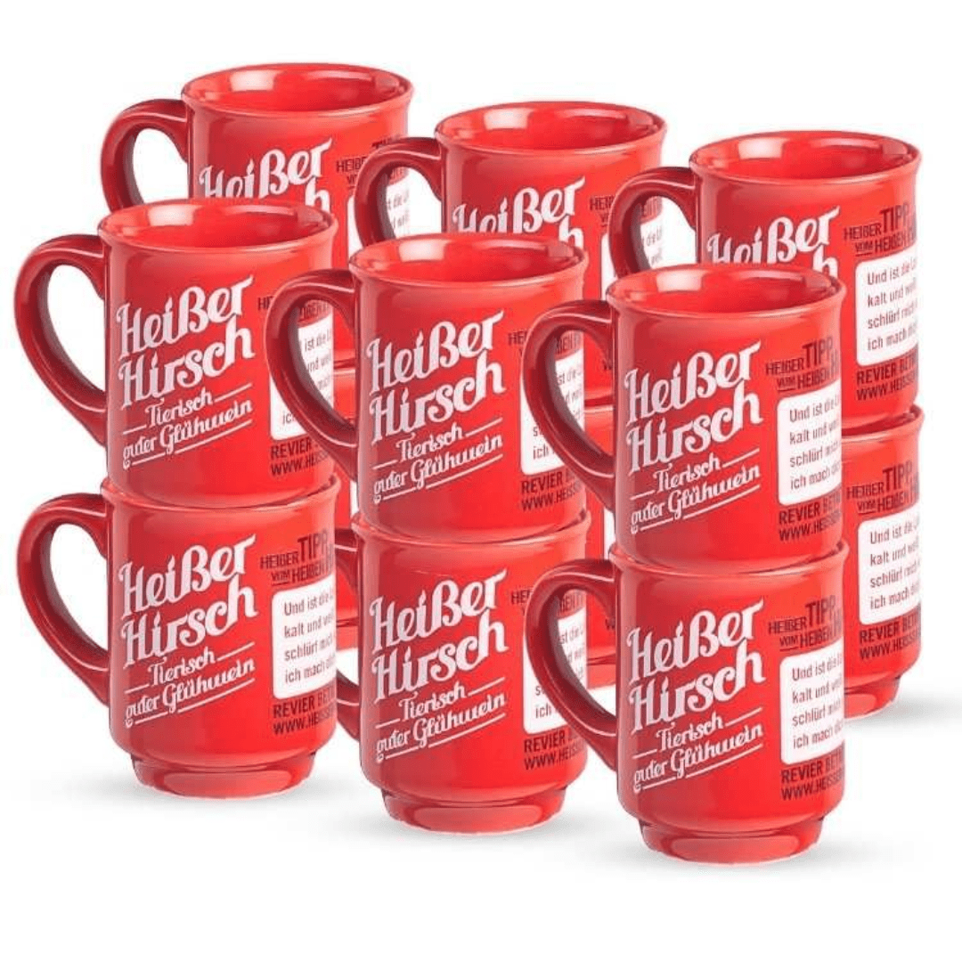 Heißer Hirsch Glühwein Tasse - TwentyFourParty
