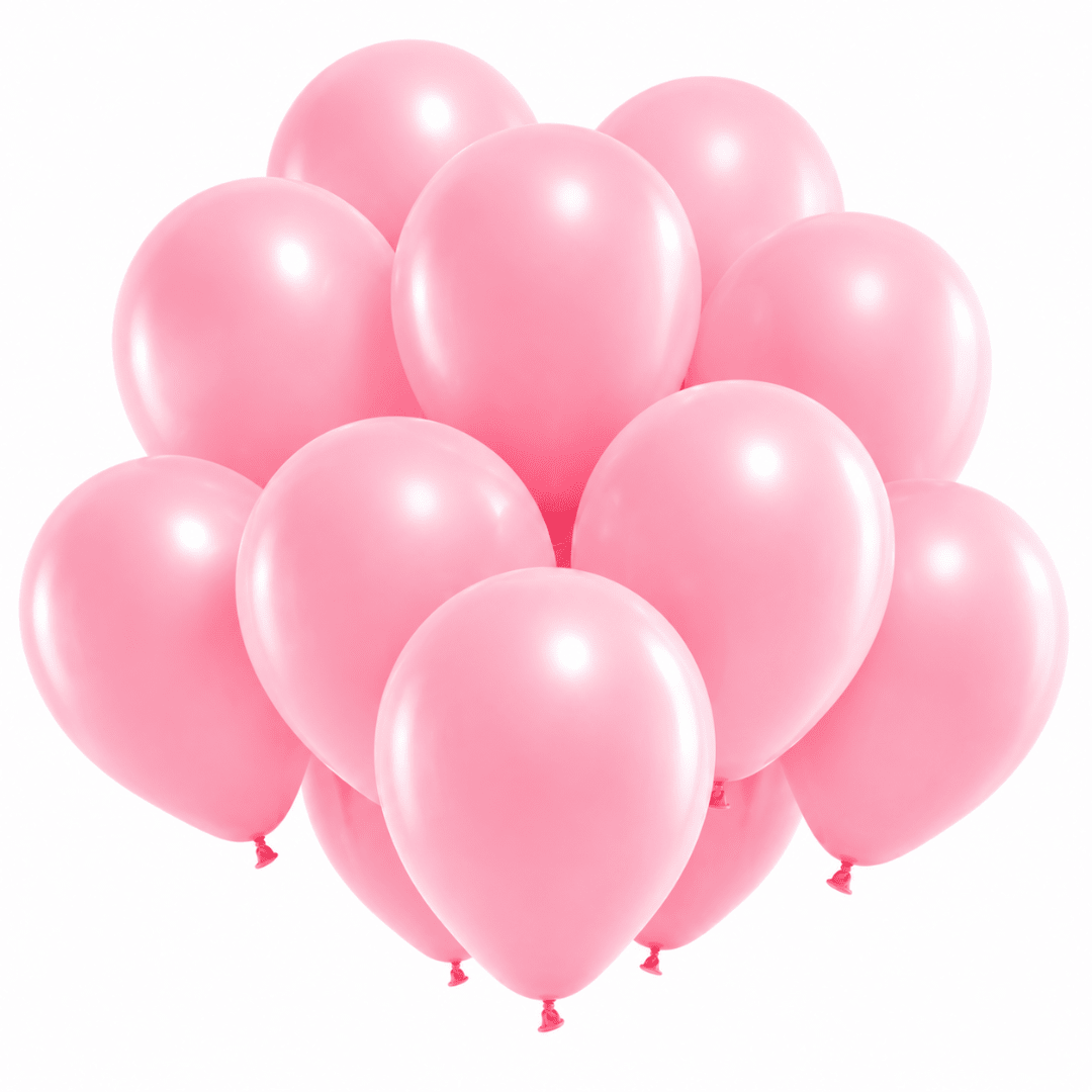 Hellrosa Luftballons 100 Stück - TwentyFourParty