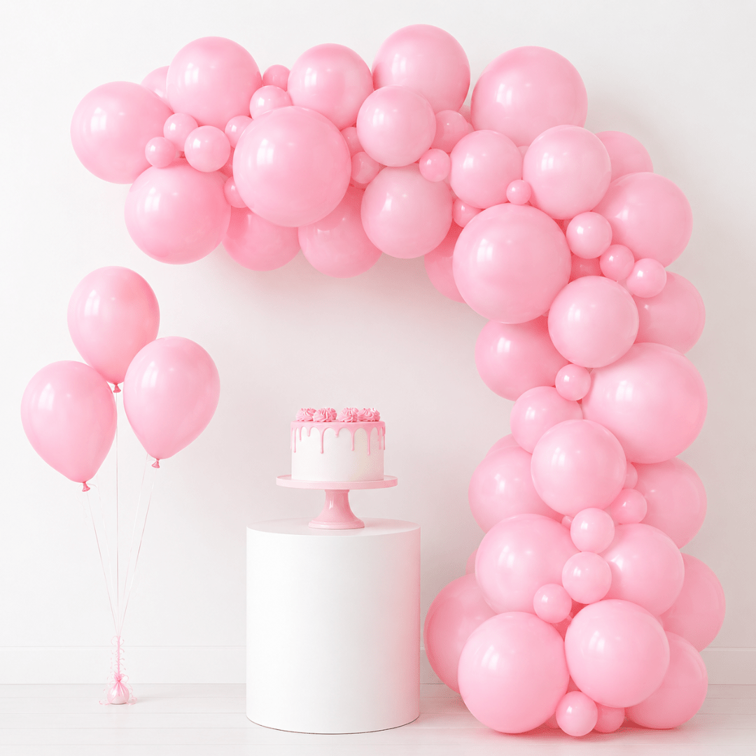 Hellrosa Luftballons 100 Stück - TwentyFourParty