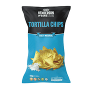 HENDERSON & SONS Salty Natural Tortilla Chips XL Packung - TwentyFourParty