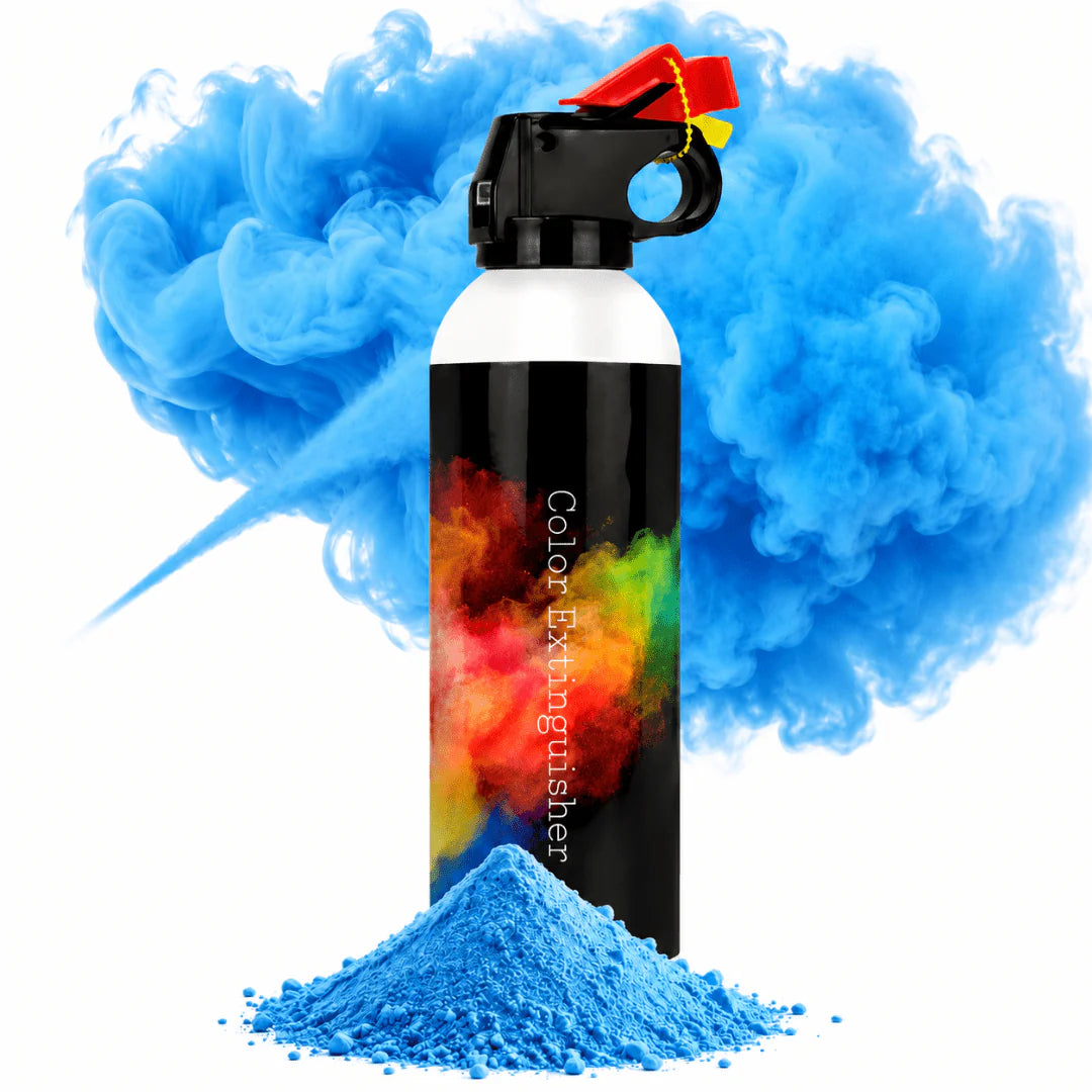 Holy Farbpulverlöscher Blau 300 g – Holi & Gender Reveal