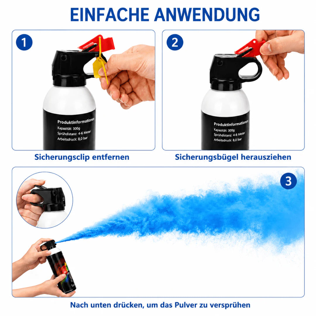 Holy Farbpulverlöscher Blau 300 g – Holi & Gender Reveal
