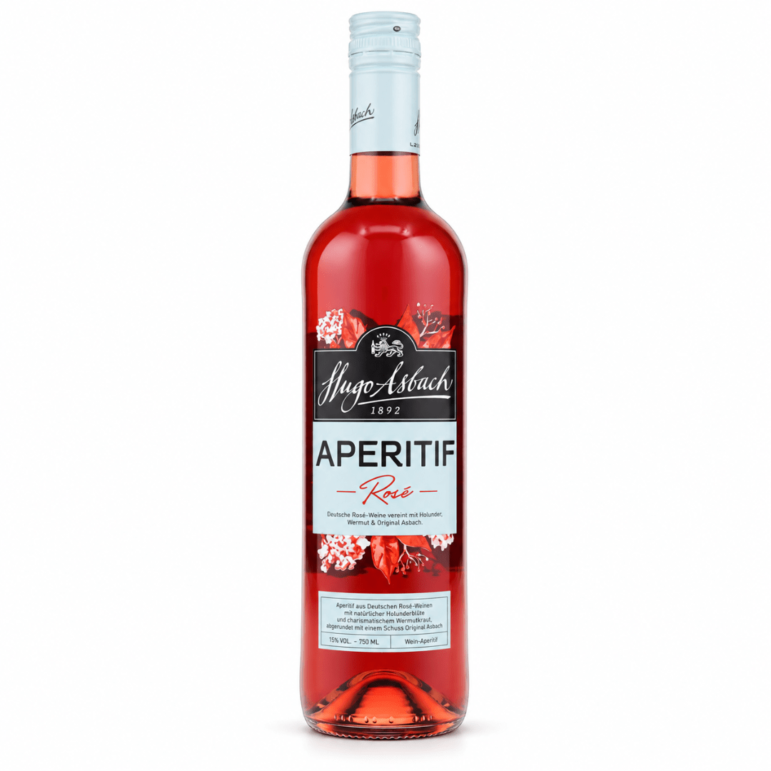 Hugo Asbach Aperitif Rosé 0,75 l - TwentyFourParty
