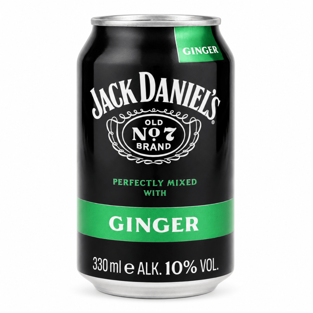Jack Daniel's & Ginger 12 x 0,33 l Ready to Drink - TwentyFourParty