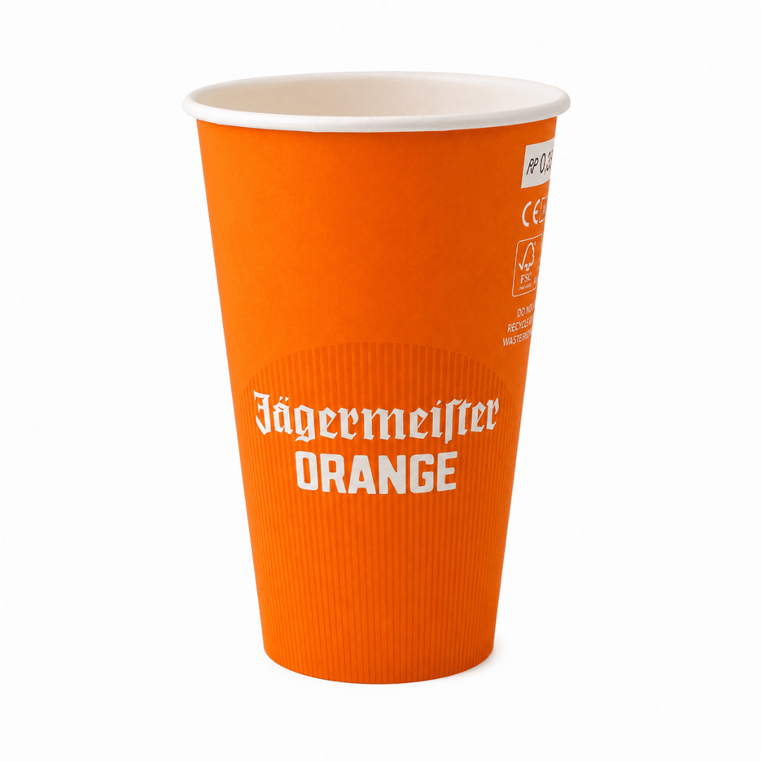 Jägermeister Party Set Original Orange mit 80 Bechern - TwentyFourParty