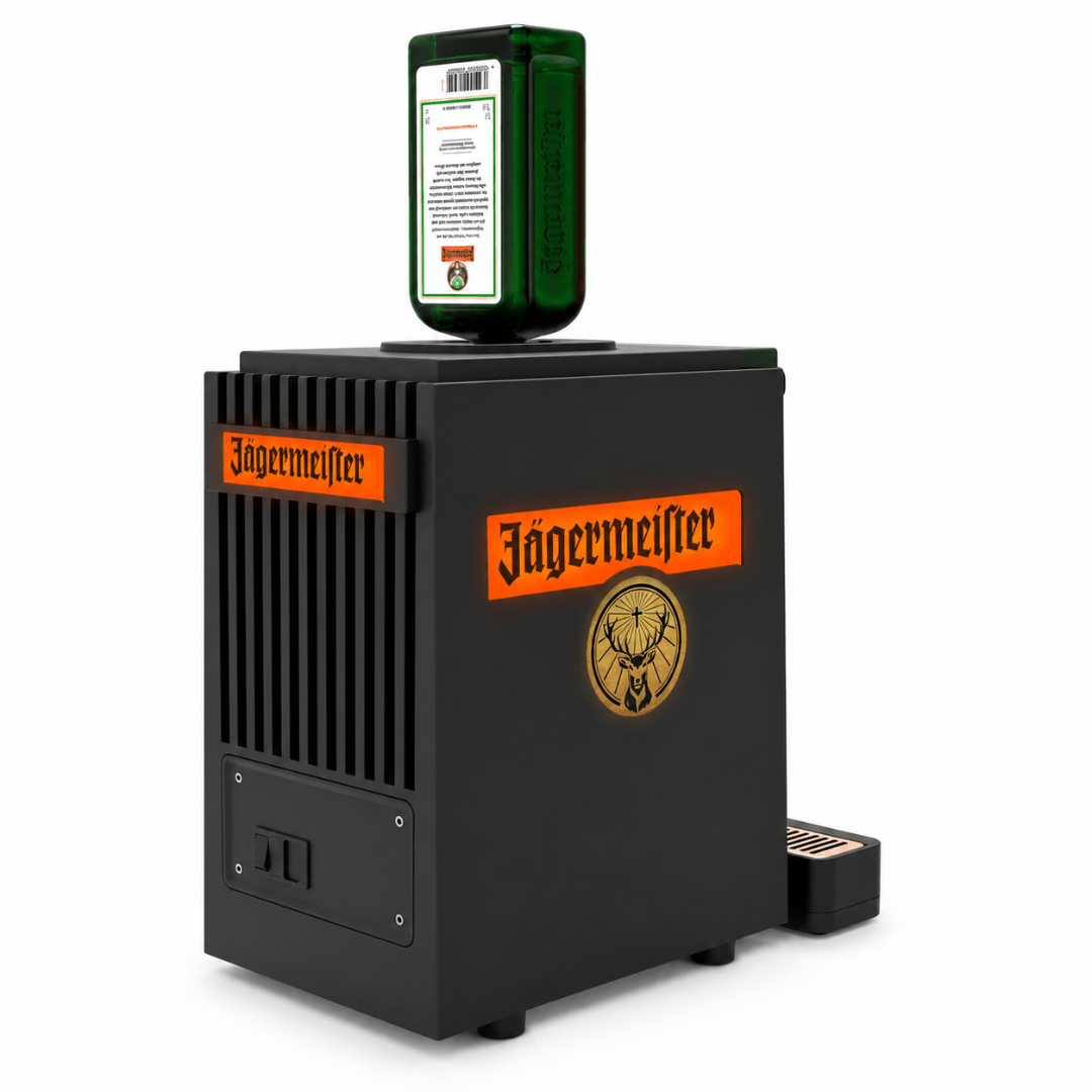 Jägermeister Party Set Tap Machine Shot Freezer & 6 Gläser - TwentyFourParty