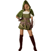 Jägerin Kostüm Damen Grün - TwentyFourParty