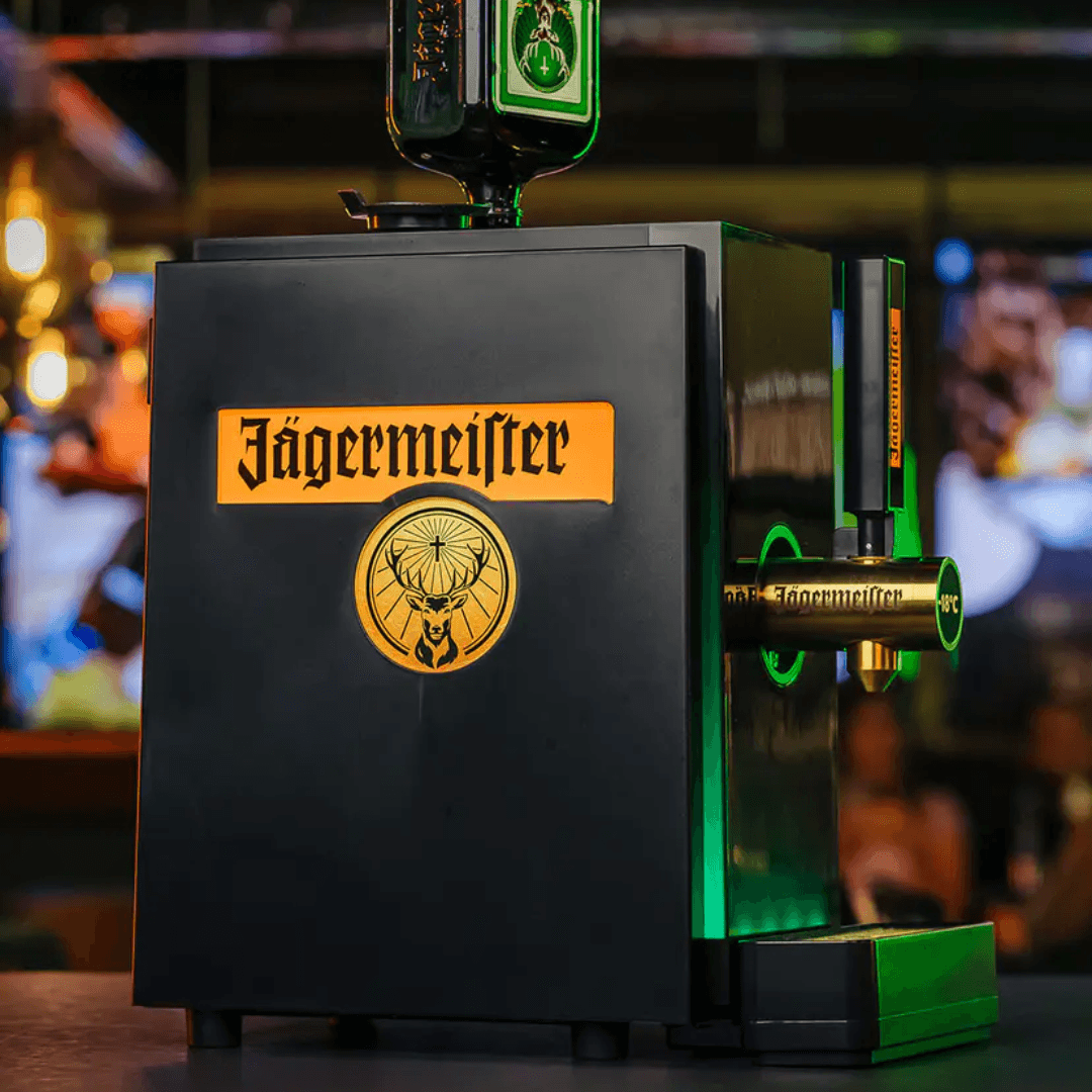 Jägermeister 1 - Bottle Tap Machine "Industrial Look" Edition - TwentyFourParty
