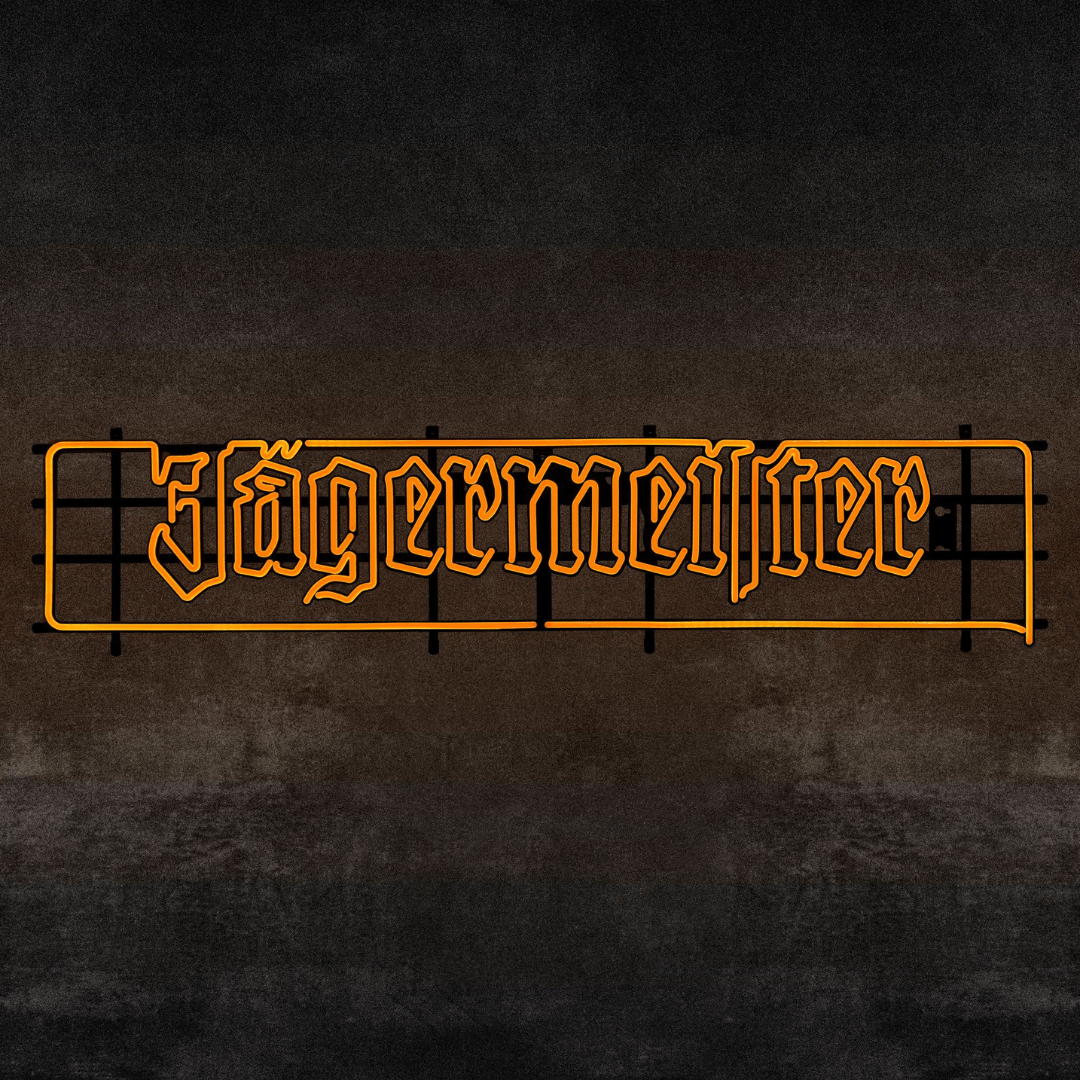 JÄGERMEISTER LEUCHTSCHILD Groß - TwentyFourParty