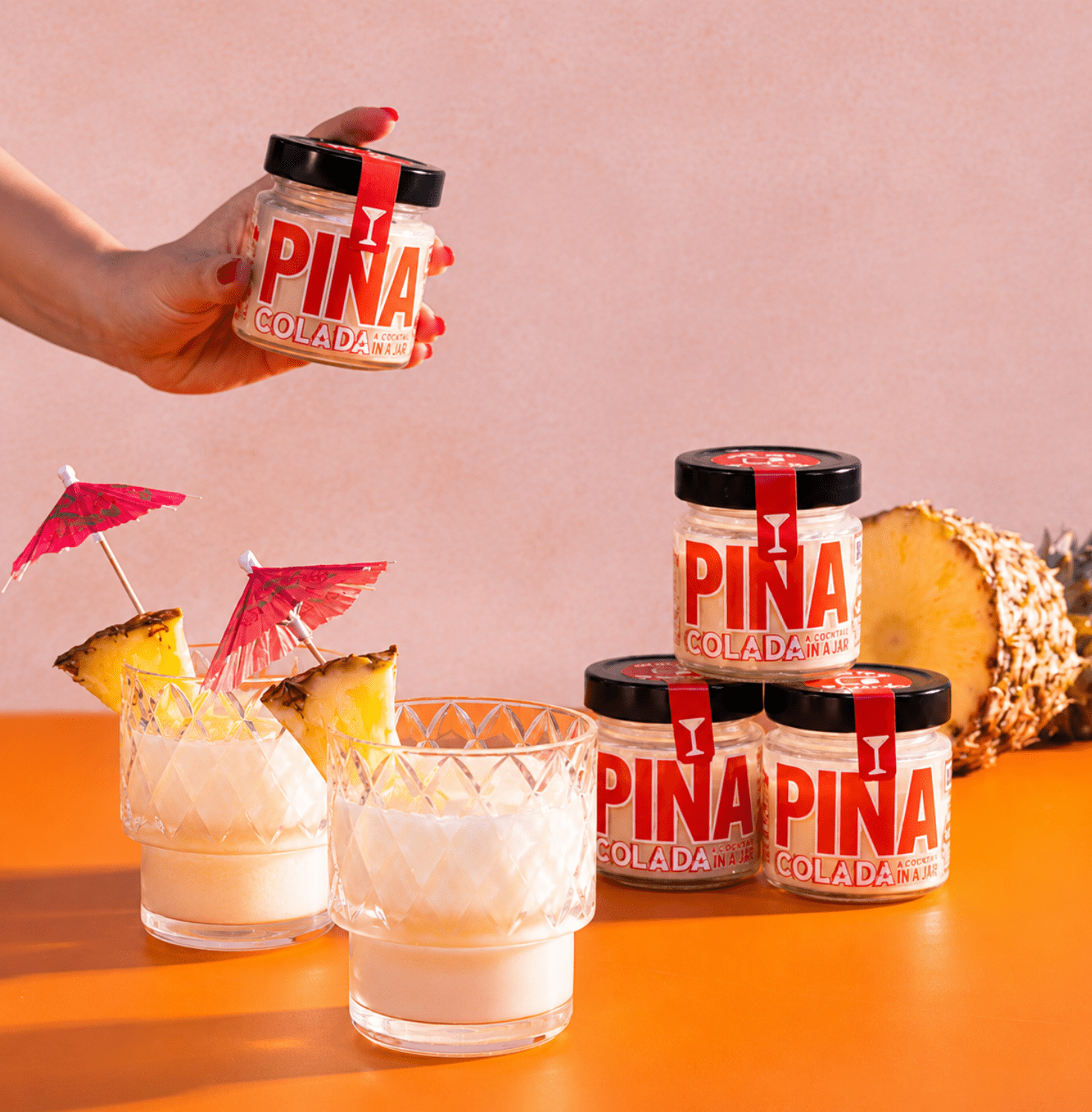 Jartails Piña Colada – Premium Cocktail im Glas - TwentyFourParty