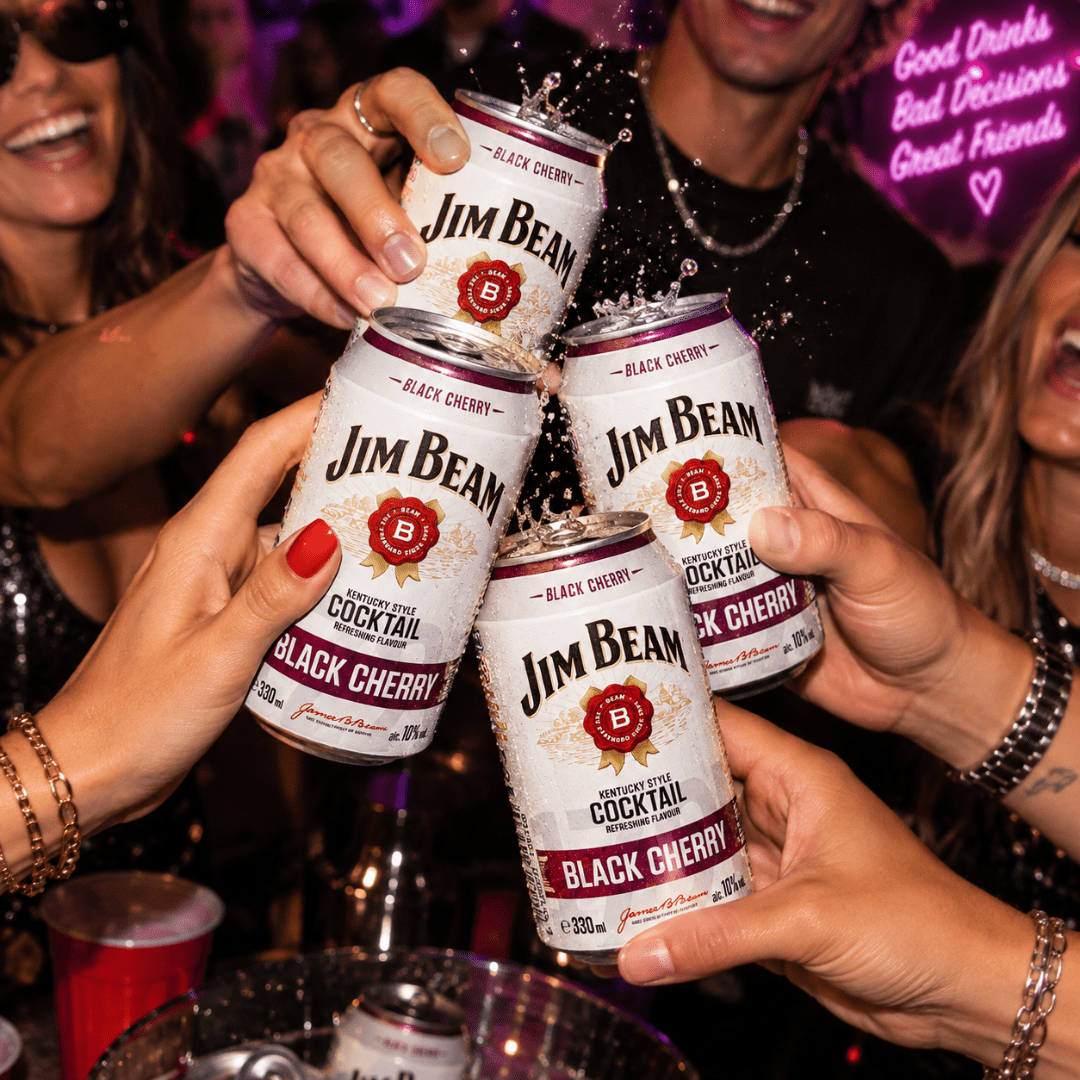 Jim Beam Black Cherry 330 ml - TwentyFourParty