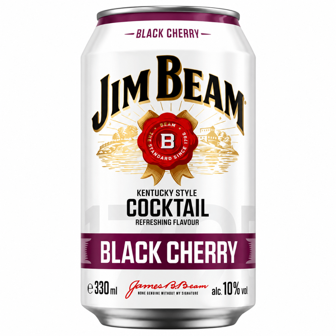 Jim Beam Black Cherry 330 ml - TwentyFourParty