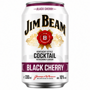 Jim Beam Black Cherry 330 ml - TwentyFourParty