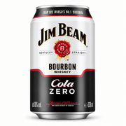 Jim Beam & Cola Zero 330 ml - TwentyFourParty
