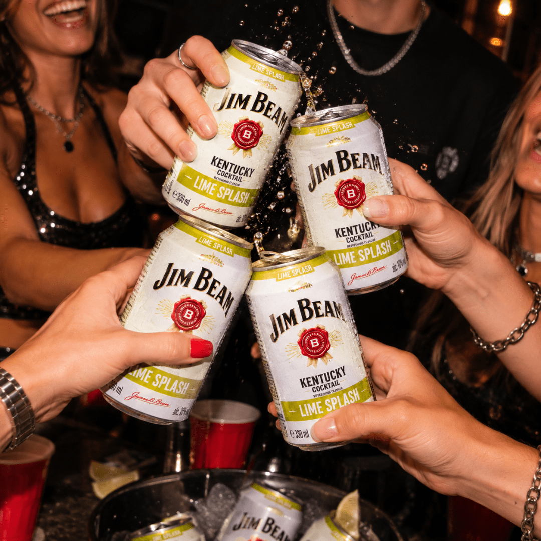 Jim Beam Lime Splash 330 ml - TwentyFourParty