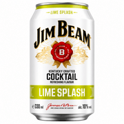 Jim Beam Lime Splash 330 ml - TwentyFourParty