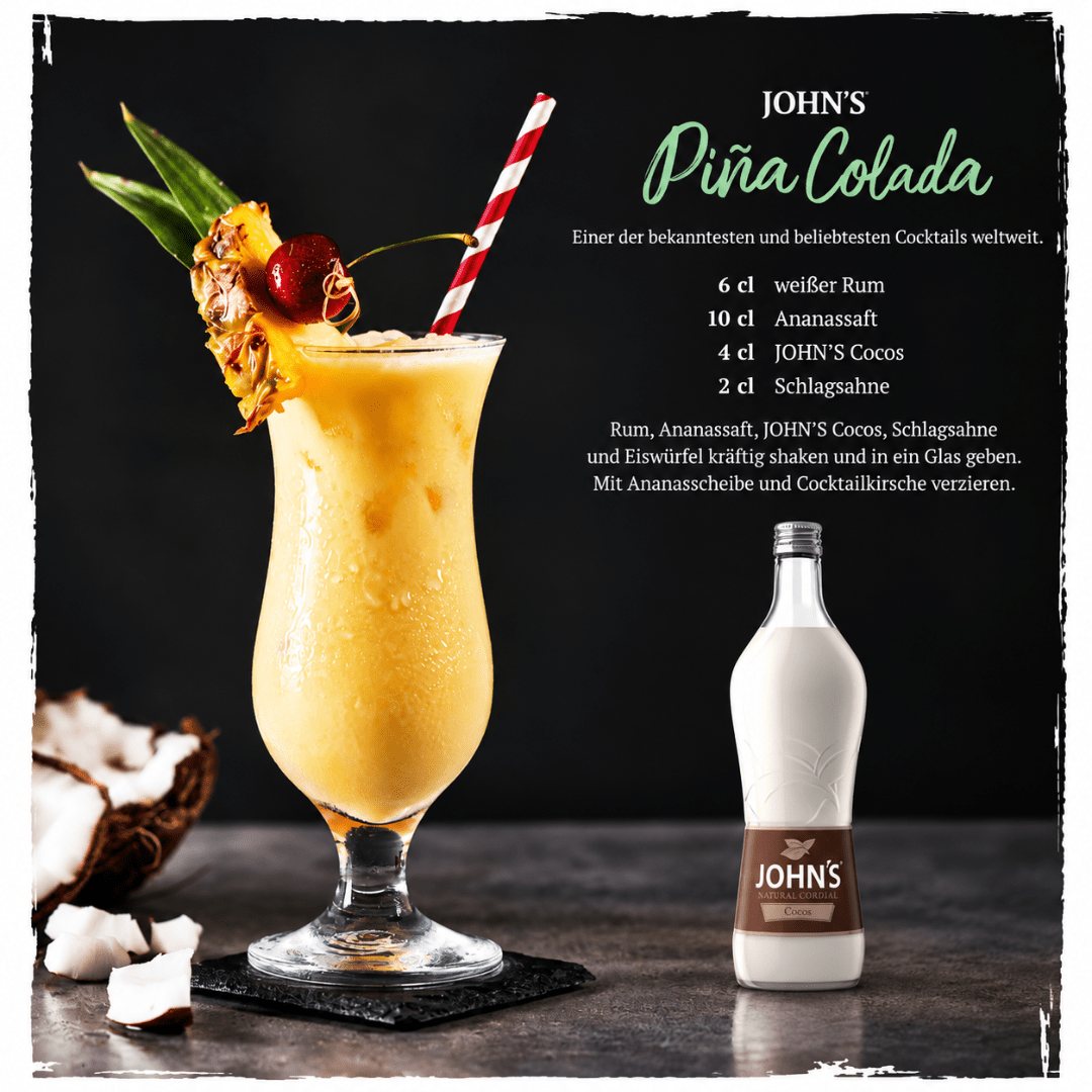 John's Cocos Sirup 0,7 l - TwentyFourParty