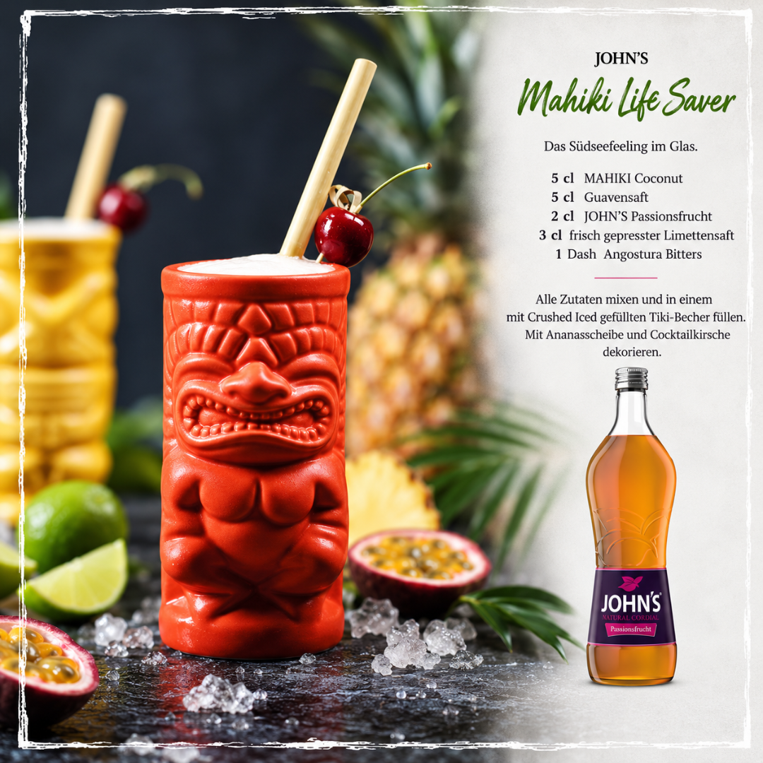 John's Passionsfrucht Sirup 0,7 l - TwentyFourParty