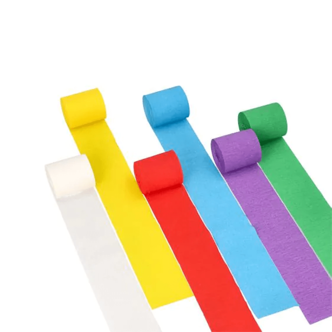 Karneval Kreppbänder 10 m wasserfest 60 - TwentyFourParty