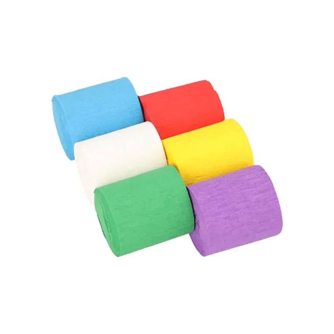 Karneval Kreppbänder 10 m wasserfest 60 - TwentyFourParty