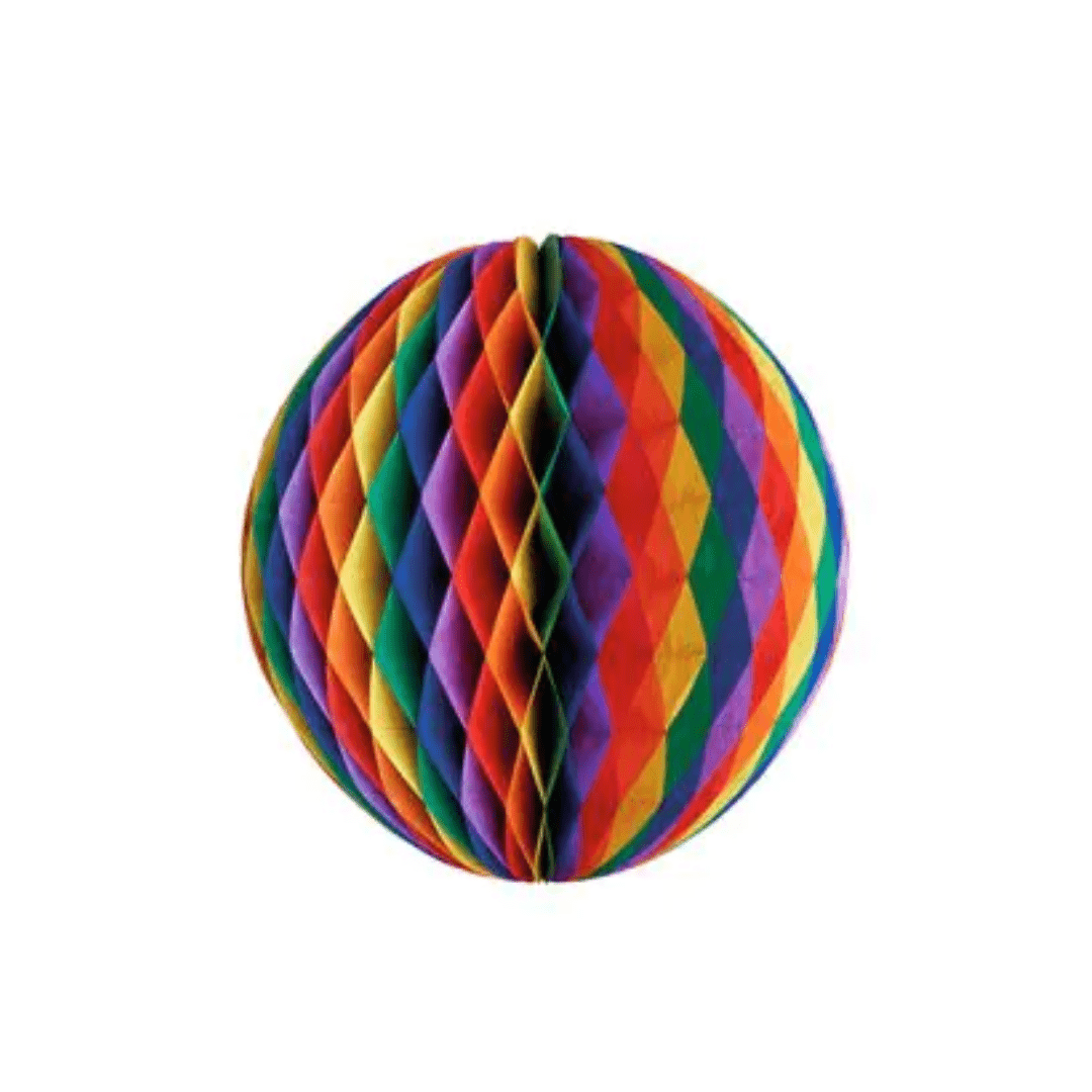 Karneval Wabenball Bunt schwer entflammbar - TwentyFourParty