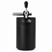 Keggo 4L Schwarz – Mobiles Cocktail- & Spritzfass - TwentyFourParty