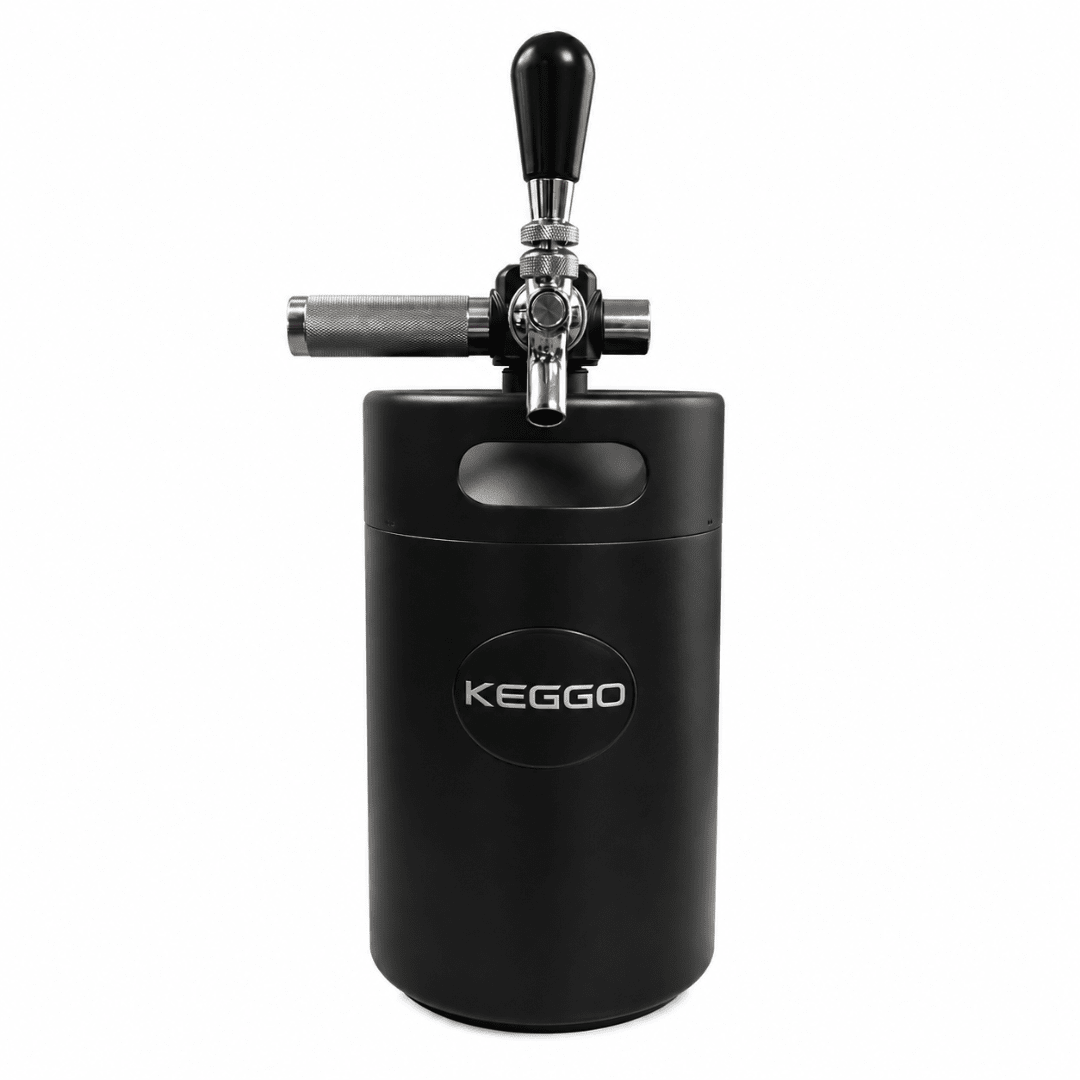 Keggo 4L Schwarz – Mobiles Cocktail- & Spritzfass - TwentyFourParty