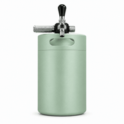 Keggo Mini Keg 4 l Salbeigrün – Mobile Zapfanlage für Cocktails & Spritz - TwentyFourParty