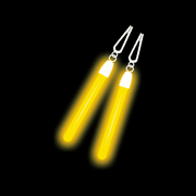 Knicklicht Ohrringe Gelb - TwentyFourParty