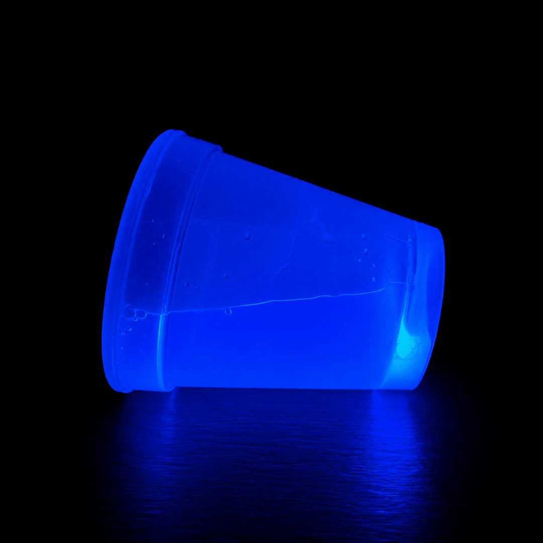 Knicklichtbecher Blau 250 ml - TwentyFourParty