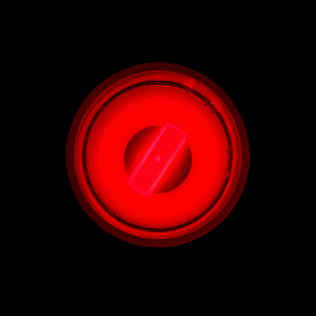 Knicklichtbecher Rot 250 ml - TwentyFourParty