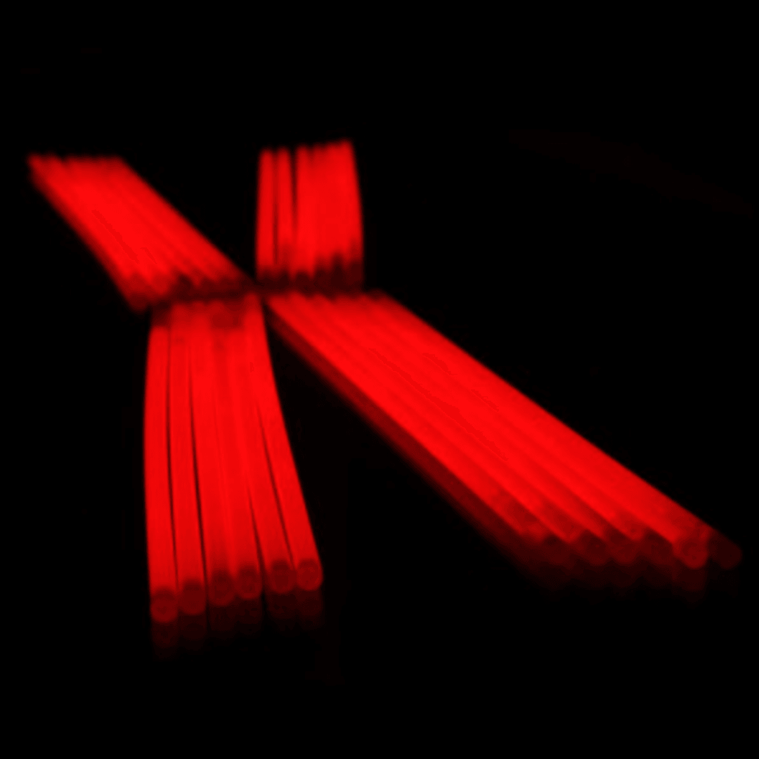 Knicklichter 100er Pack - mit 100 Verbindern - TwentyFourParty