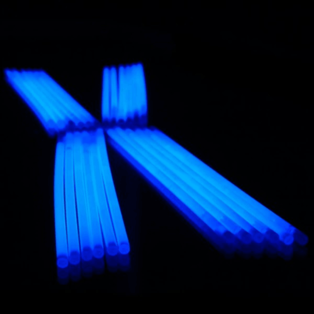 Knicklichter 100er Pack - mit 100 Verbindern - TwentyFourParty