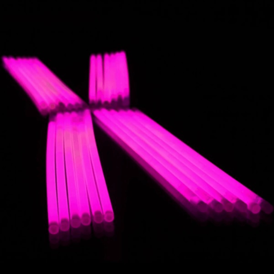 Knicklichter 100er Pack - mit 100 Verbindern - TwentyFourParty