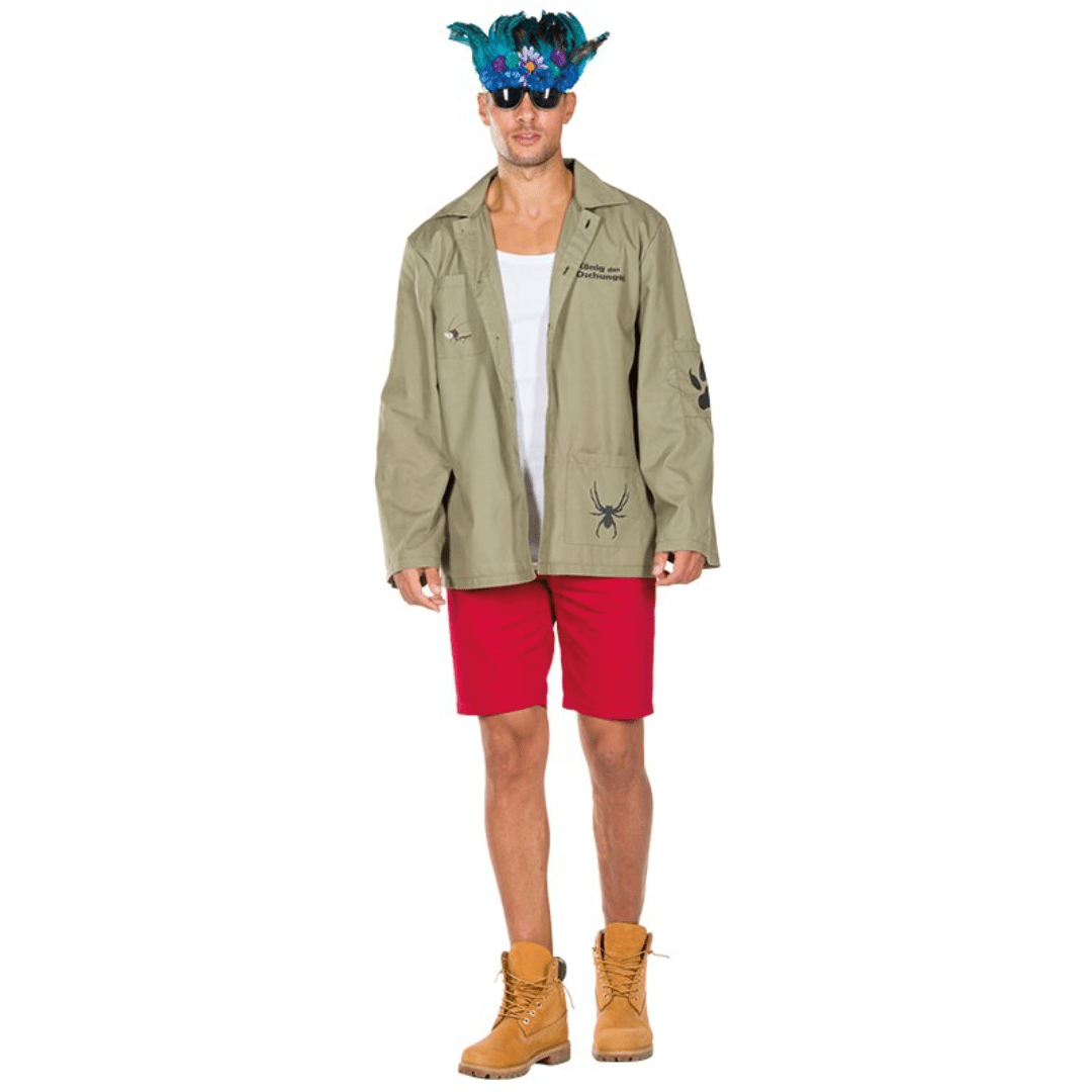 König des Dschungels Kostüm Herren - TwentyFourParty