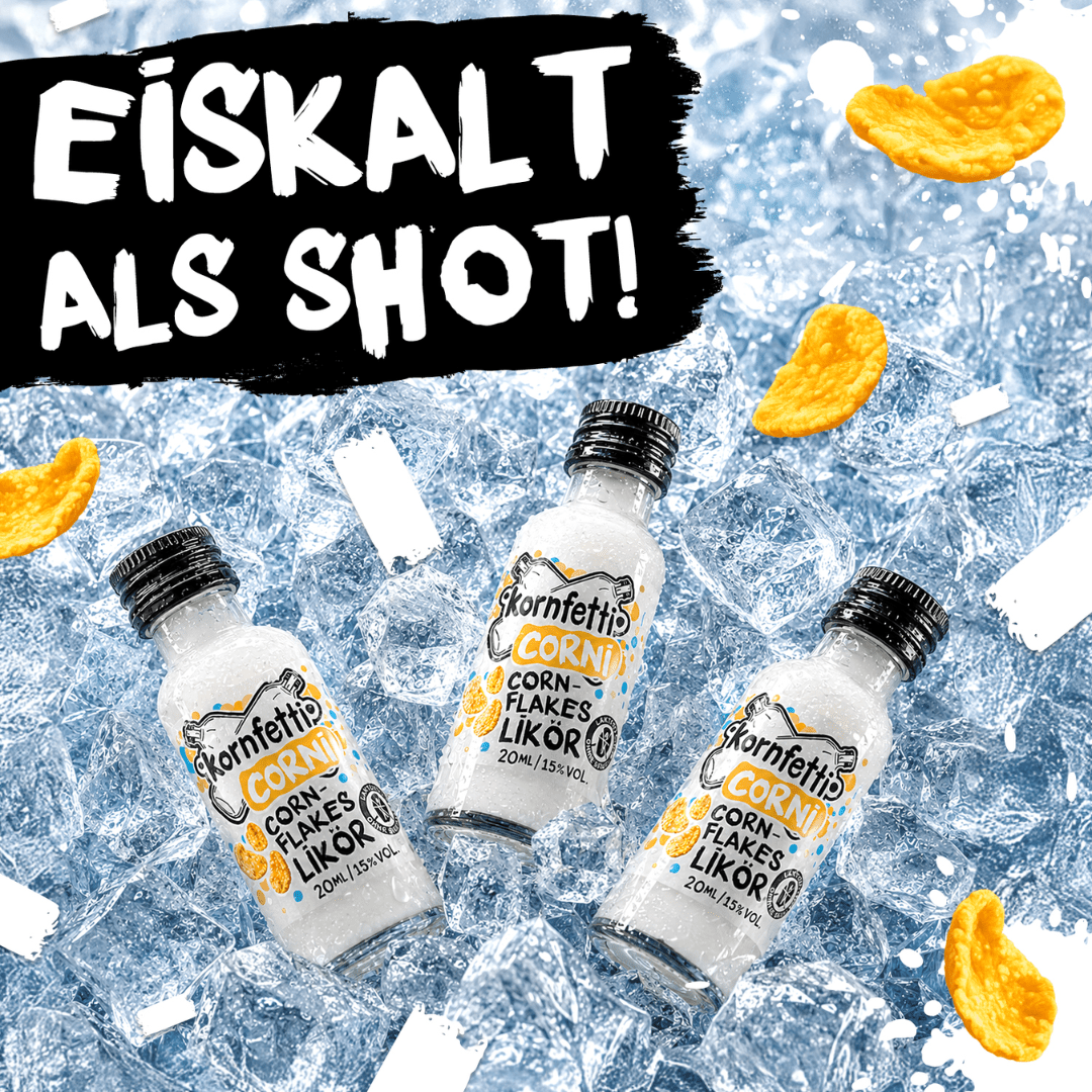 Kornfetti Corni Shot Minis PET - TwentyFourParty