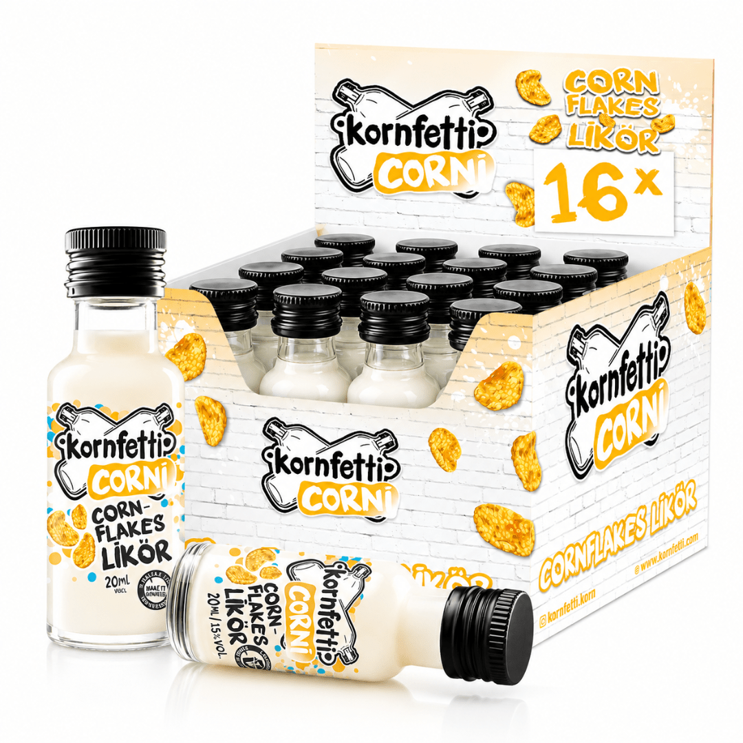 Kornfetti Corni Shot Minis PET - TwentyFourParty