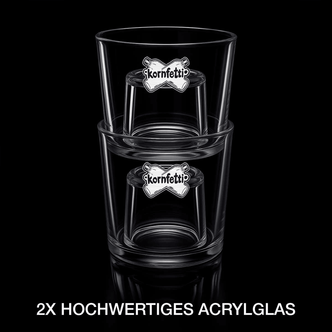 Kornfetti Spliti Bomb Set – Spliti, Prosecco & 2 Bomb Gläser - TwentyFourParty