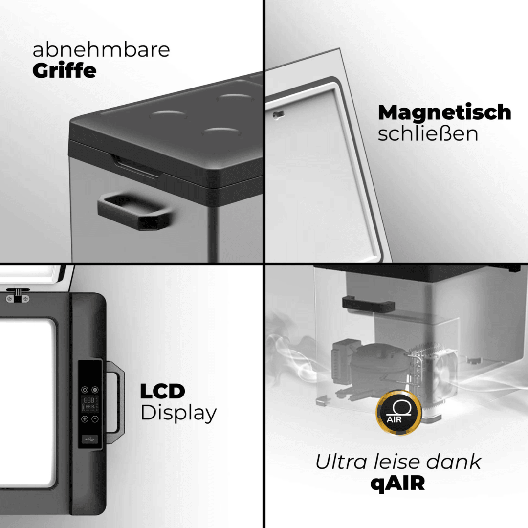 Kühlbox-Kompressor IceCube 50L Volumen B-Ware - TwentyFourParty