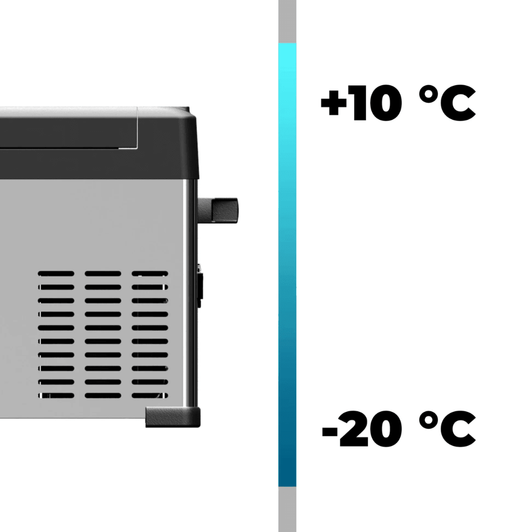 Kühlbox-Kompressor IceCube 50L Volumen B-Ware - TwentyFourParty