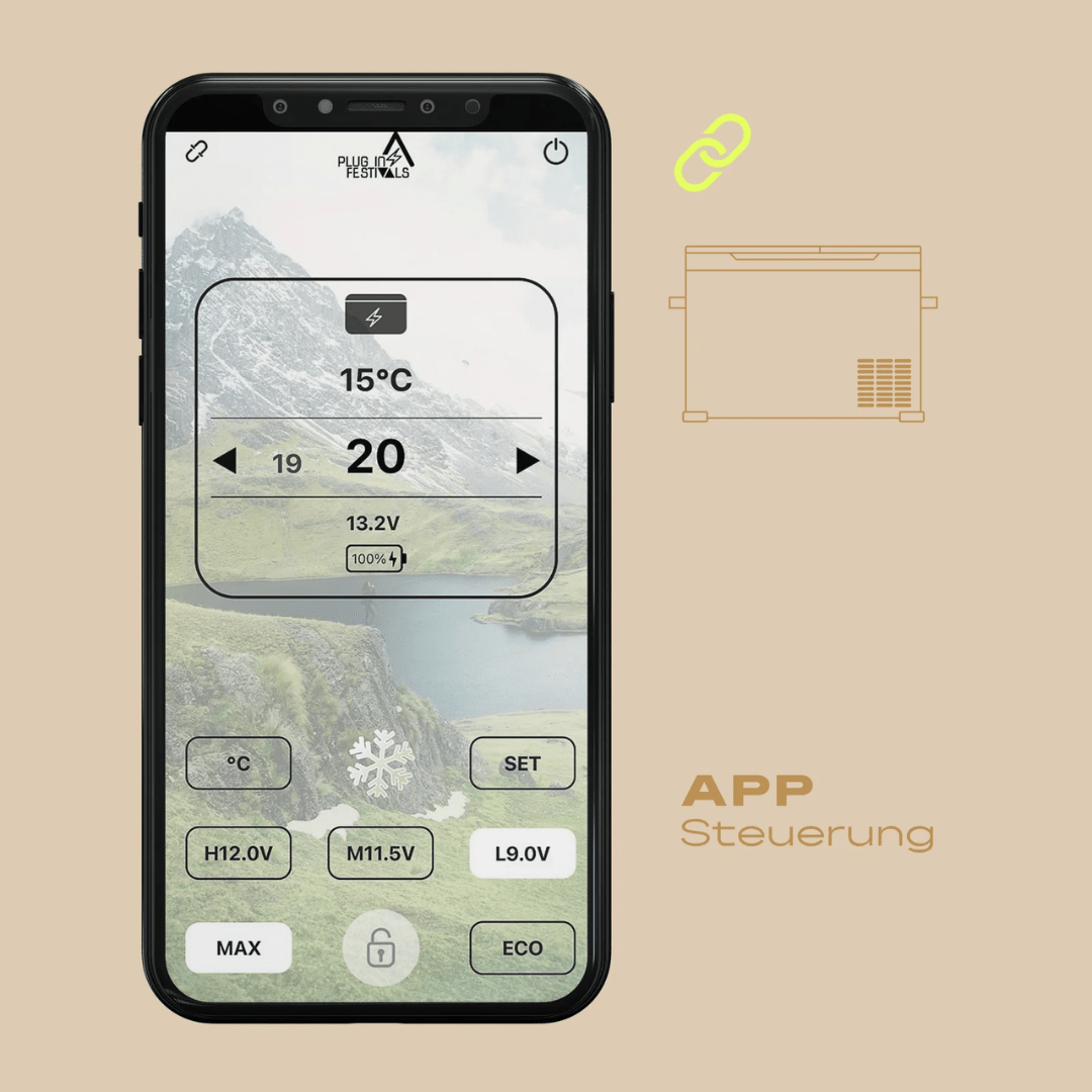 Kühlbox - Kompressor IceCube Dual - TwentyFourParty