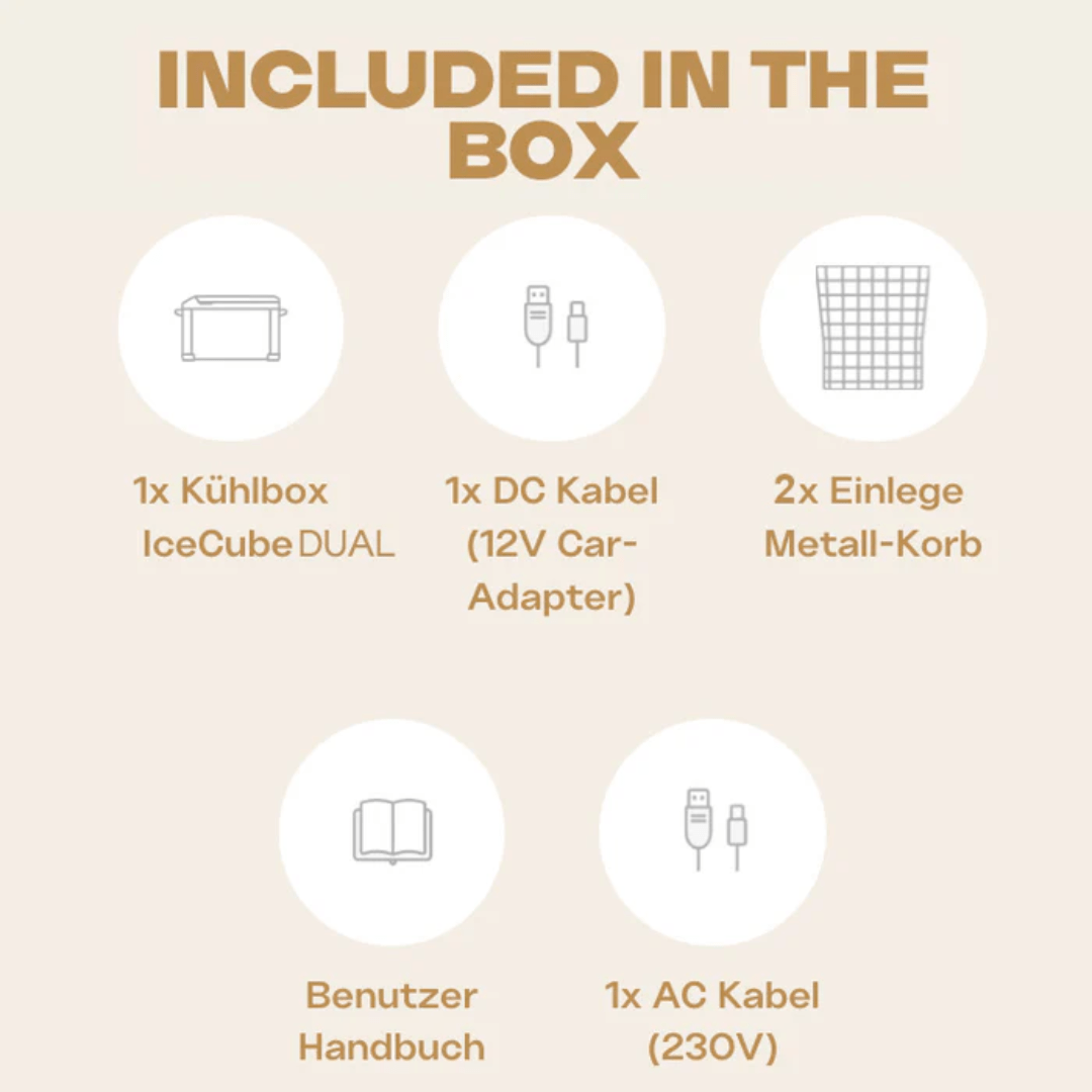 Kühlbox - Kompressor IceCube Dual - TwentyFourParty